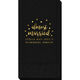 Confetti Dots Almost Married Guest Towels Image 1 of 3